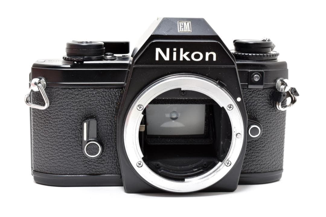 美品 NIKON ニコン EM フィルムカメラ モルト新品交換済 M188
