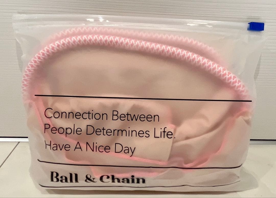 Chacott × Ball＆Chain CatトートバッグM サーモンピンク