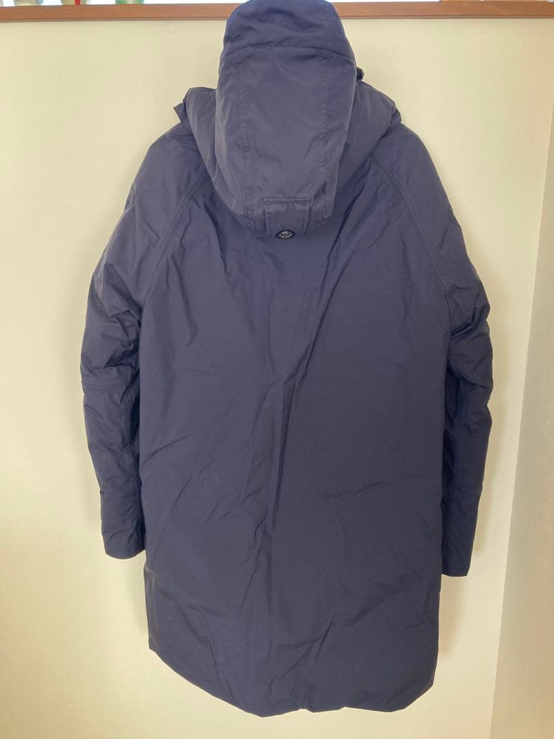AIGLE ネイビー ダウンジャケット 取り外しフード