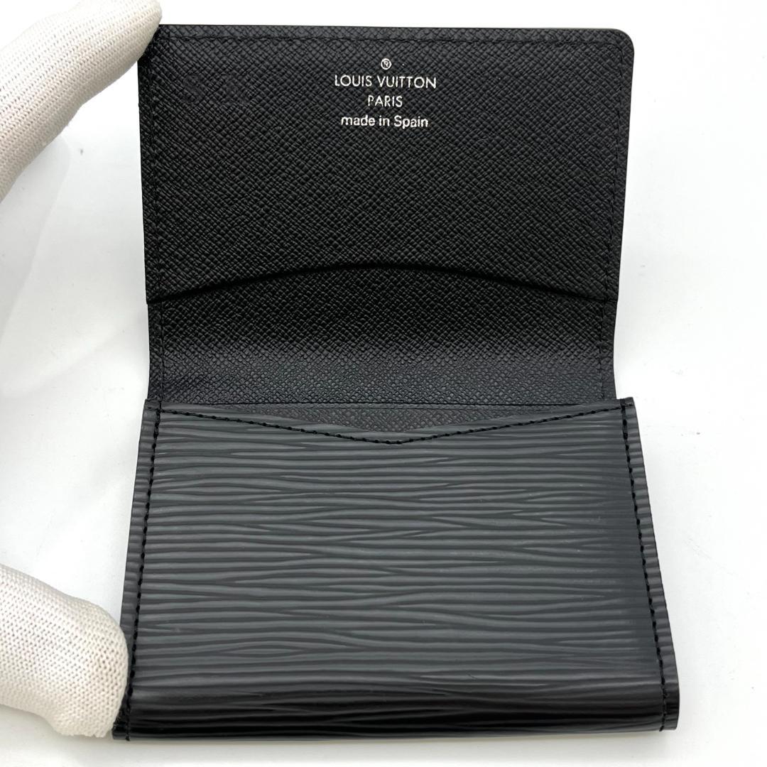 【美品】　ルイヴィトン　アンヴェロップカルトドゥヴィジット　名刺入れ　エピ