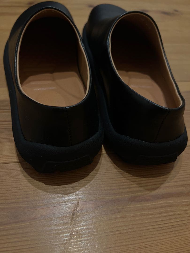 エコレザー イージーローファー ブラック 39(24.5)