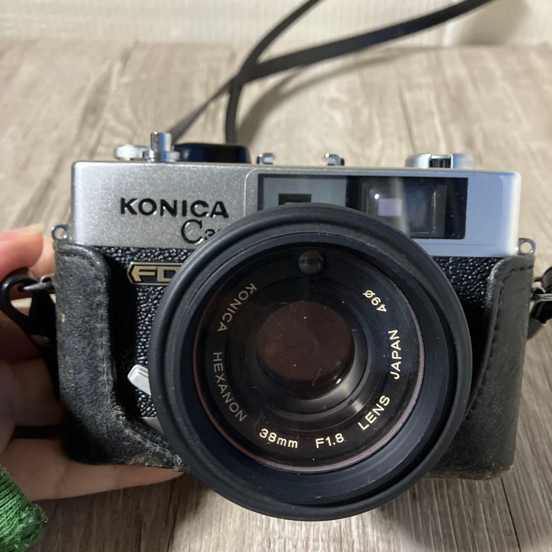 3F 【極美品】Konica C35 FD フィルムカメラ 名機 F1.8