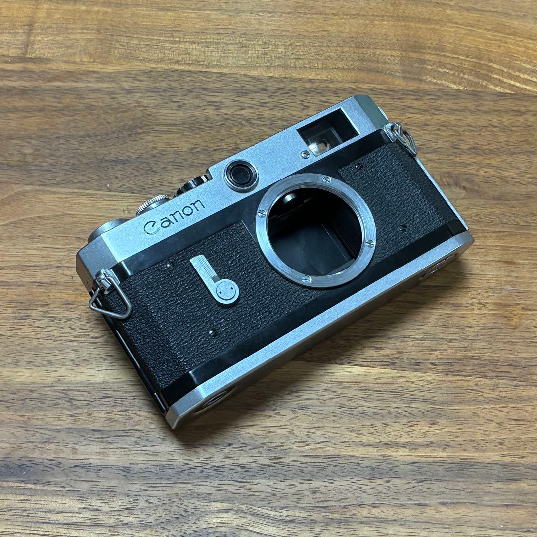 完動品　キヤノン Ｐ型レンジファインダーカメラ ポピュレール　50mm f1.8
