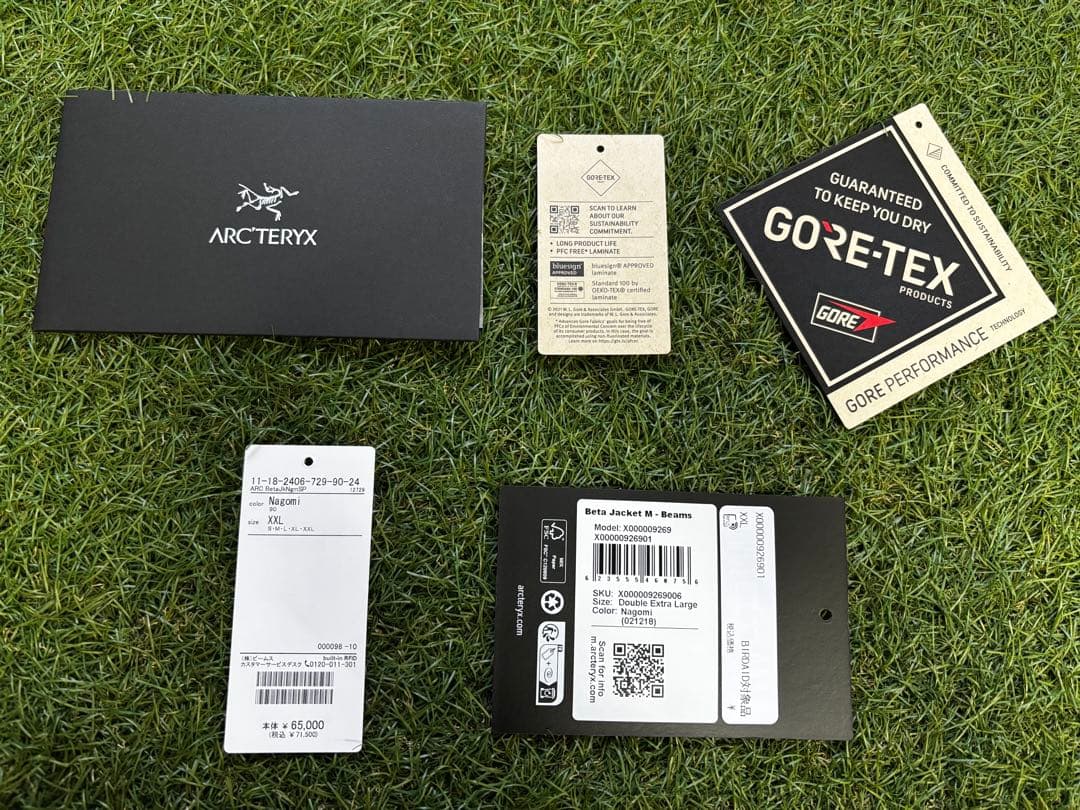 限定タグ付 ARC'TERYX Beta Jacket nagomi BEAMS