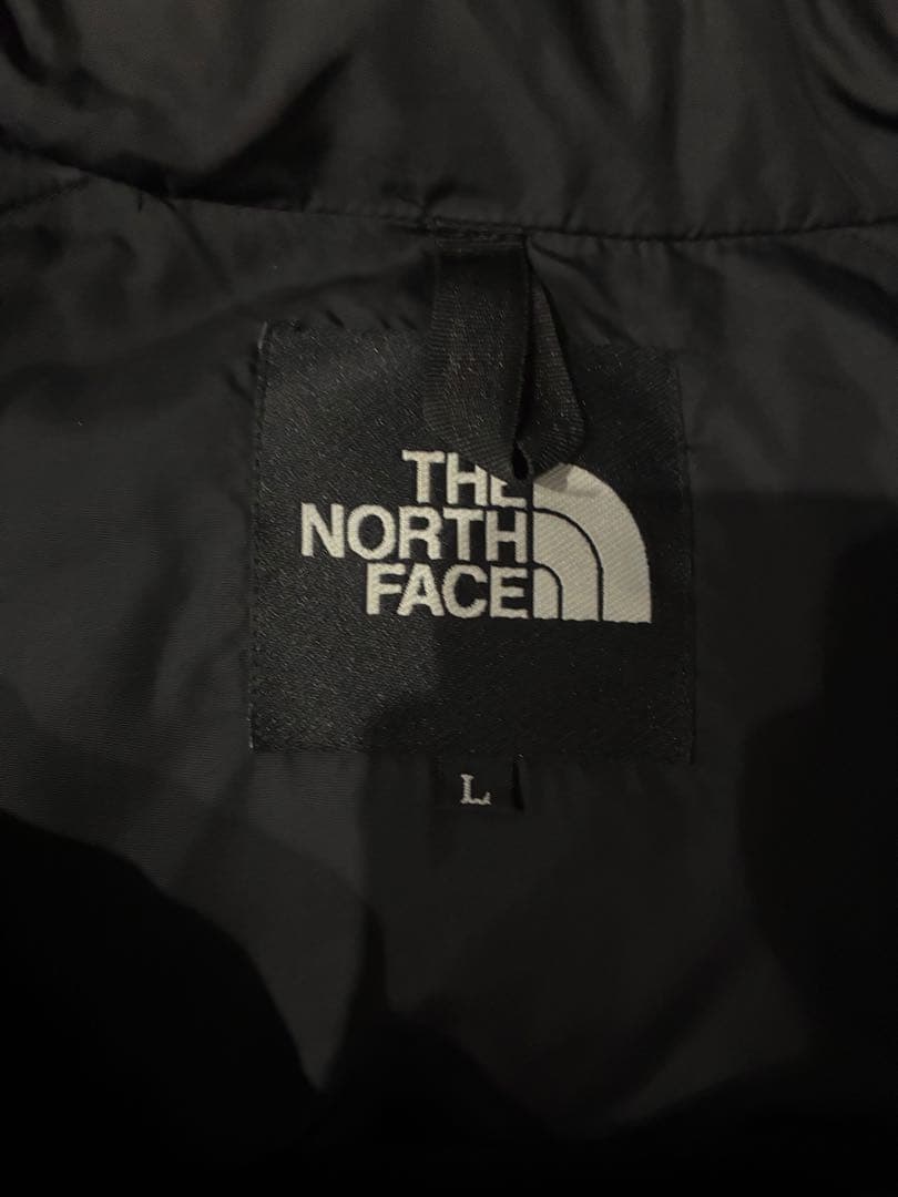 THE NORTH FACE ヌプシ　ブラック ダウンジャケット L