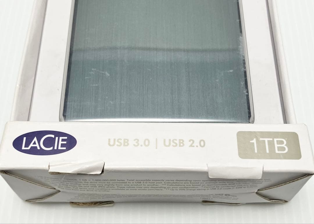 新品未開封レア LaCie P’9220 1TB Porsche Design