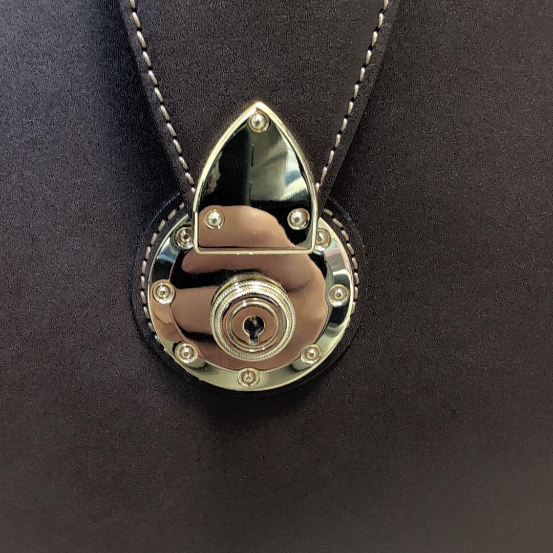 土屋鞄 スリムダレスバッグ ダークブラウン