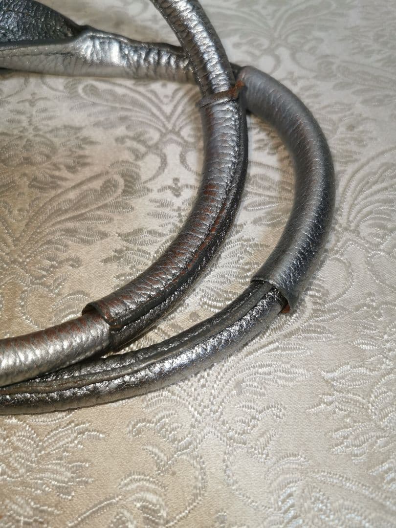 Chloe クロエ　パディントン　レザー　メタリック　　ショルダー　ハンドバッグ