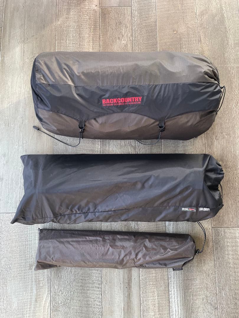 BACKCOUNTRY 320シェルター チャコールブラック