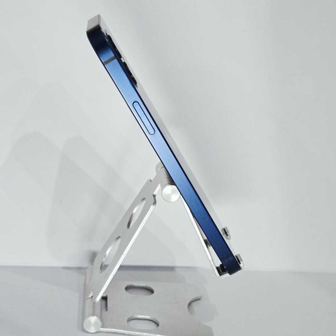 05 iPhone12 ブルー SIMフリー 128GB バッテリー100%