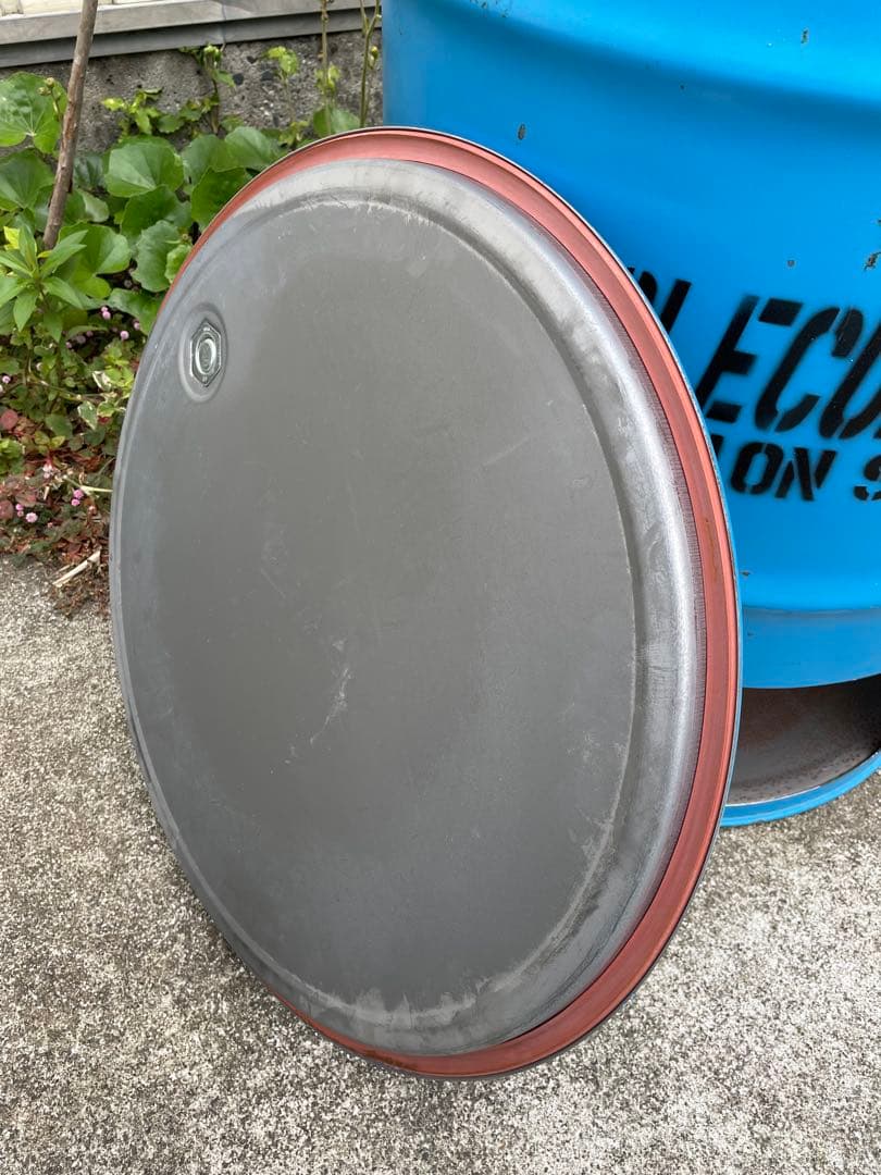 はなちゃん ドラム缶 焼却炉 蓋あり