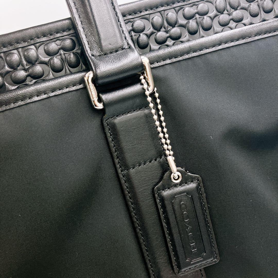 【ほぼ新品•タグ付き】コーチ　2way ビジネスバッグ　F71118