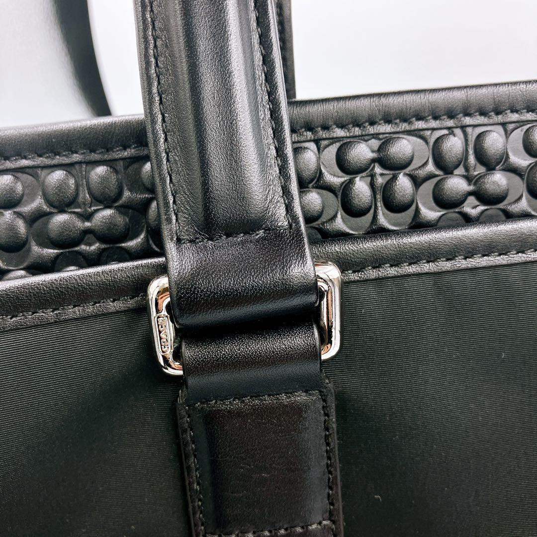 【ほぼ新品•タグ付き】コーチ　2way ビジネスバッグ　F71118