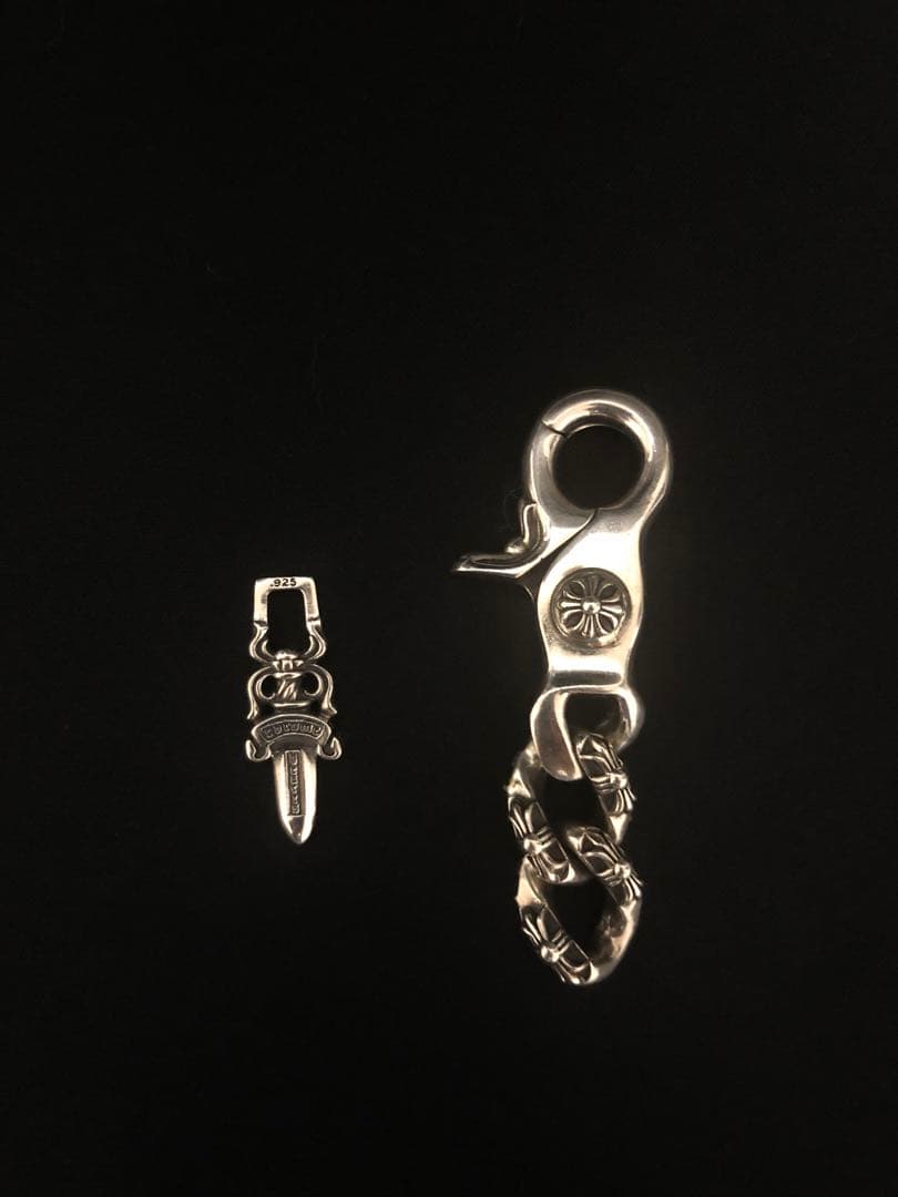 み*✨様 【目玉出品】クロムハーツショートファンシーチェーン2リンク》リングなし