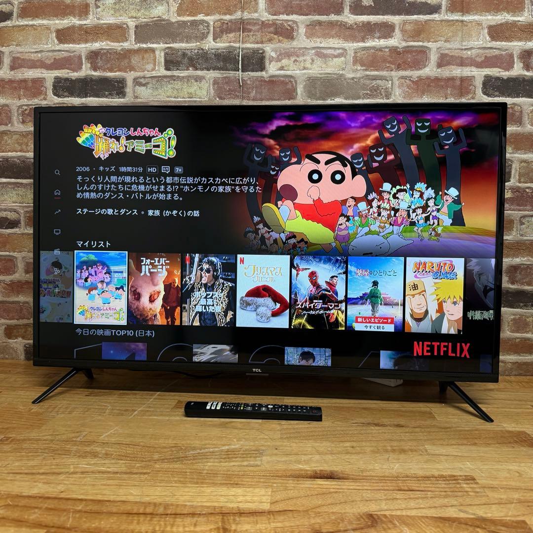 TCL 40V型 液晶テレビ スマートテレビ 40S515 ネット動画アプリ搭載