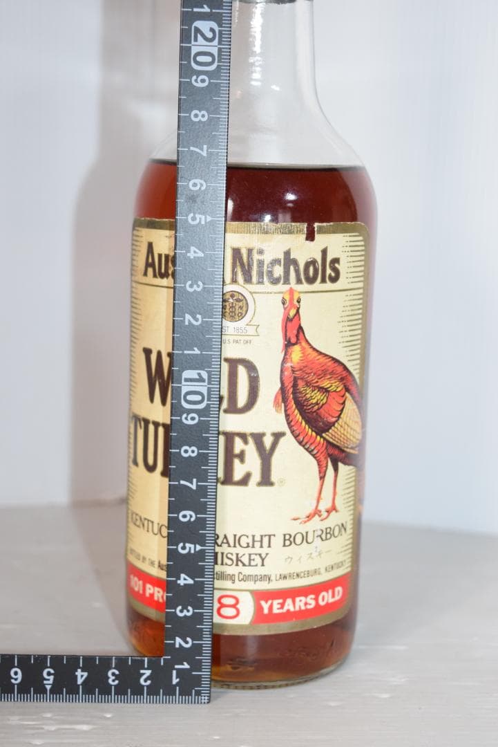 未開栓 ワイルドターキー 旧ボトル 8年 アメリカバーボン　750ml