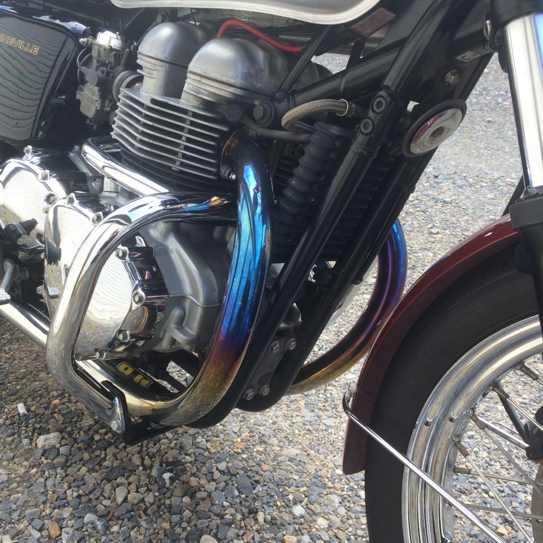 【美品】BEET ボンネビルT100用フルエキマフラー