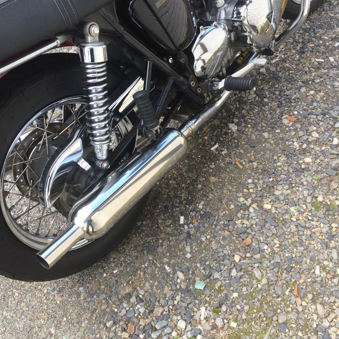 【美品】BEET ボンネビルT100用フルエキマフラー