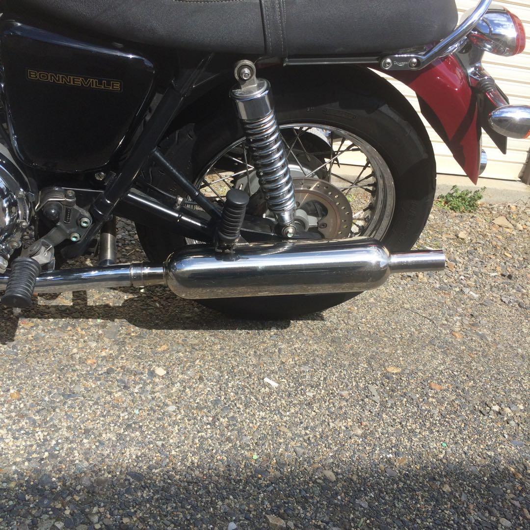 【美品】BEET ボンネビルT100用フルエキマフラー