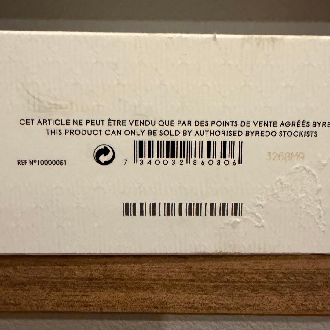 【日本正規品】BYREDO BLANCHE 50mL