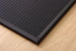 日本製 ブラック４枚セット　ＰＰ置き畳 ユニット畳 『スカッシュ』