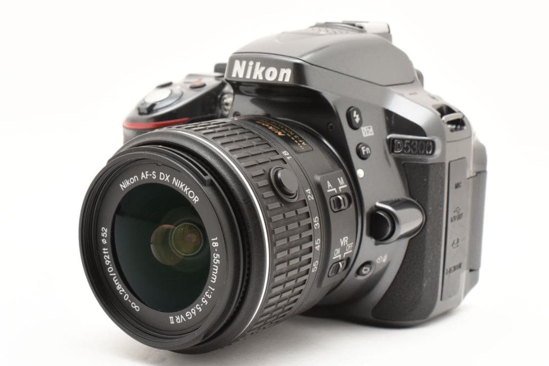 コンパクトで持ち運びやすい✨Nikon D5300✨希少なグレー✨