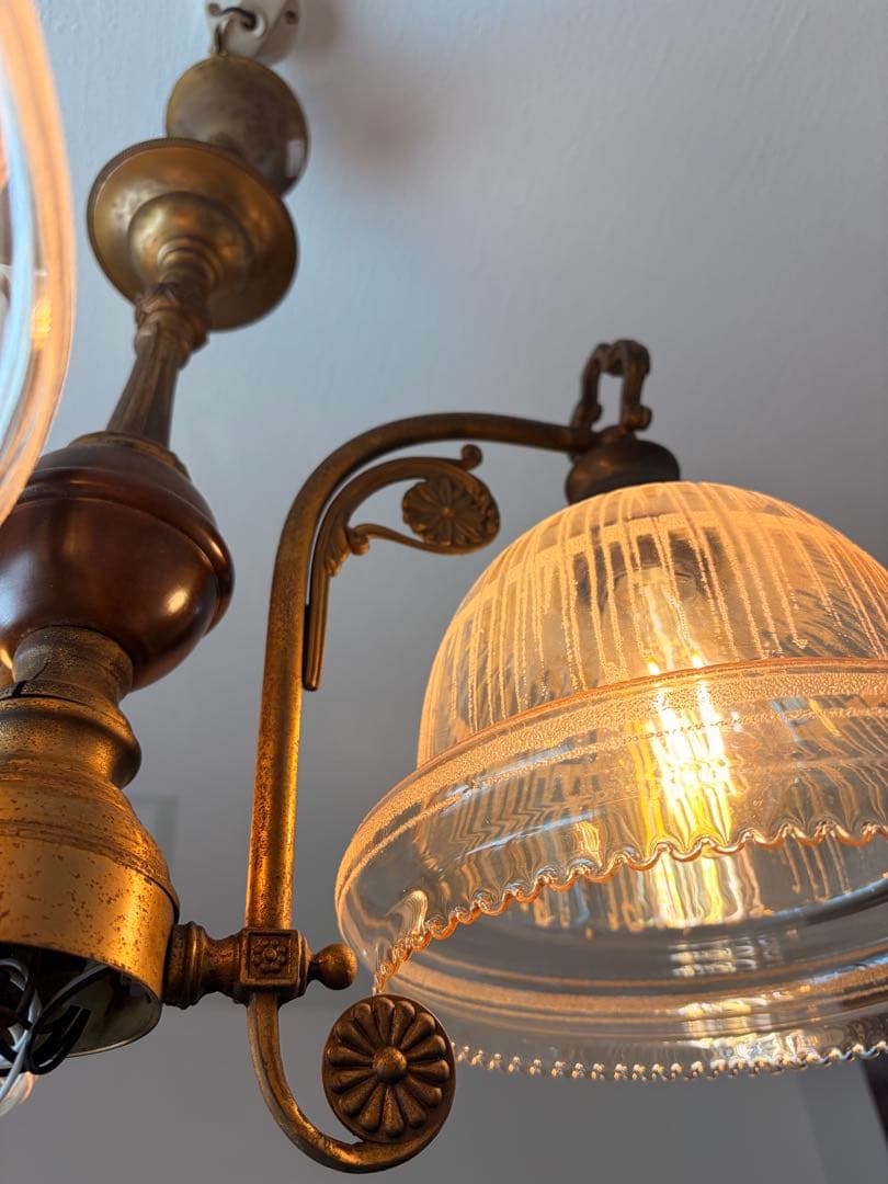 ヤマギワ　yamagiwa アンティーク　照明　レトロ　シャンデリア