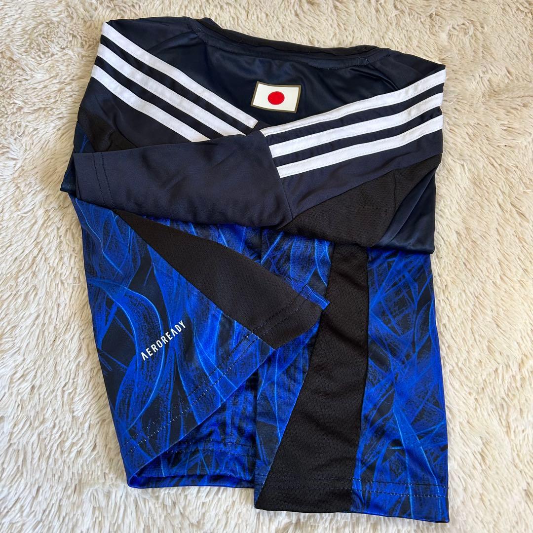 アディダス サッカー日本代表 2024 ホームユニフォーム Y-3青い炎デザイン