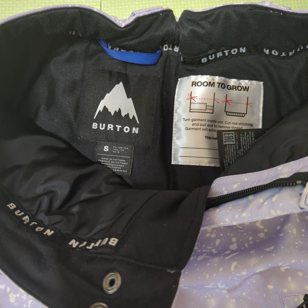 BURTON バートン キッズ スノーボードウェア 23-24 上下セット130