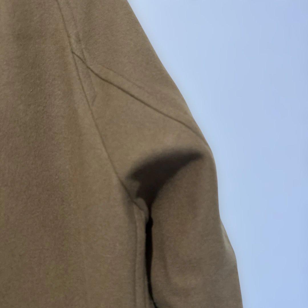 タグ付きmiffew キャメル　 ダブルブレスト ウールコート　定価132000