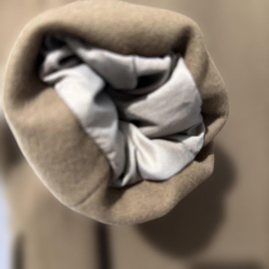 タグ付きmiffew キャメル　 ダブルブレスト ウールコート　定価132000