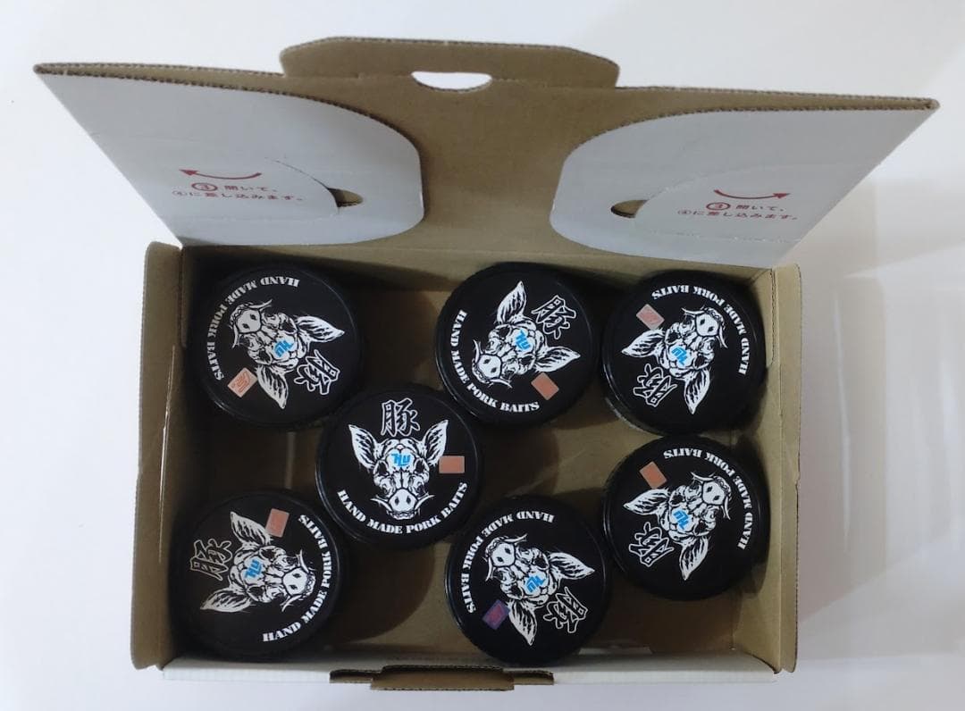 スタッガーWツインテールポーク ブラックｘ3　ブラウンｘ4　7個セット