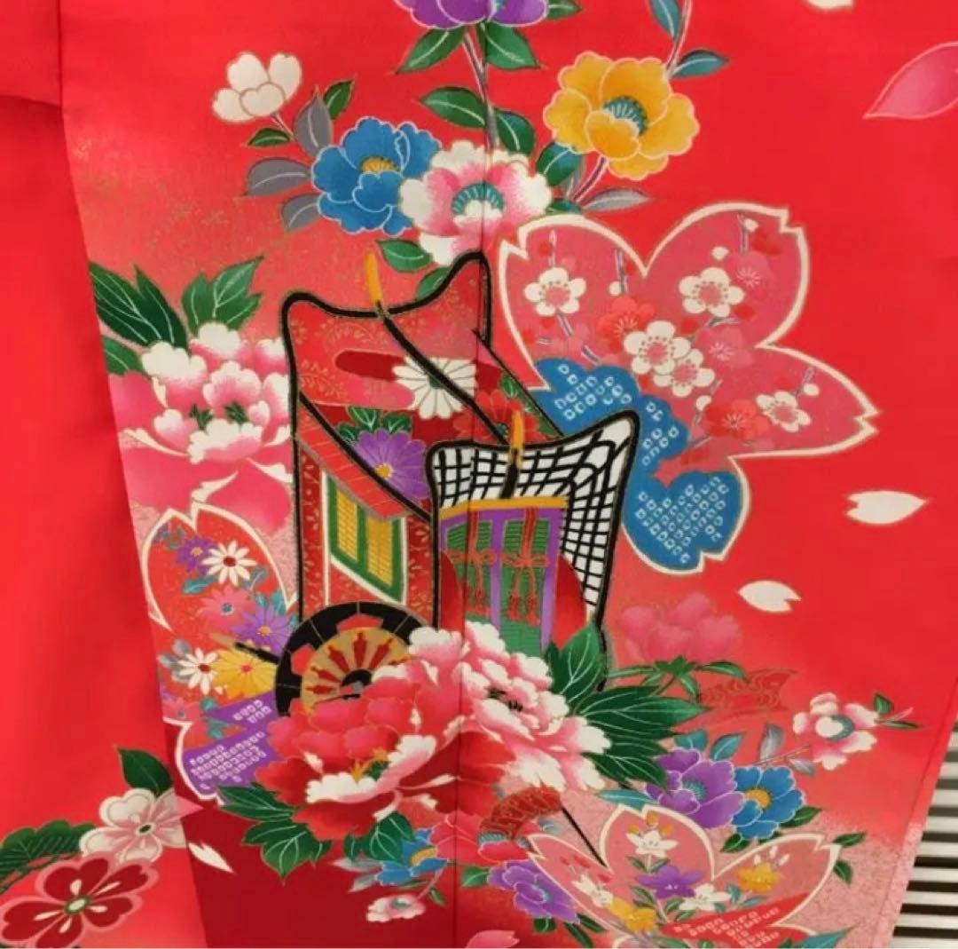 ❪5741❫　♥ 七歳　七五三　女の子　日本製 ♥