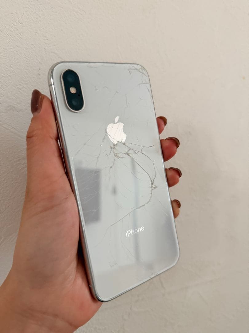 iPhone X 64GB 画面割れ SIMフリー