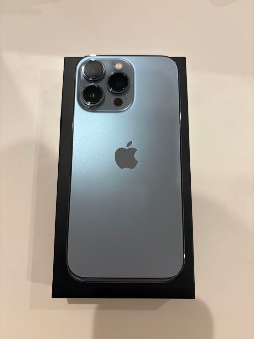 Apple iPhone 13 Pro 128GB シエラブルー【美品箱付】