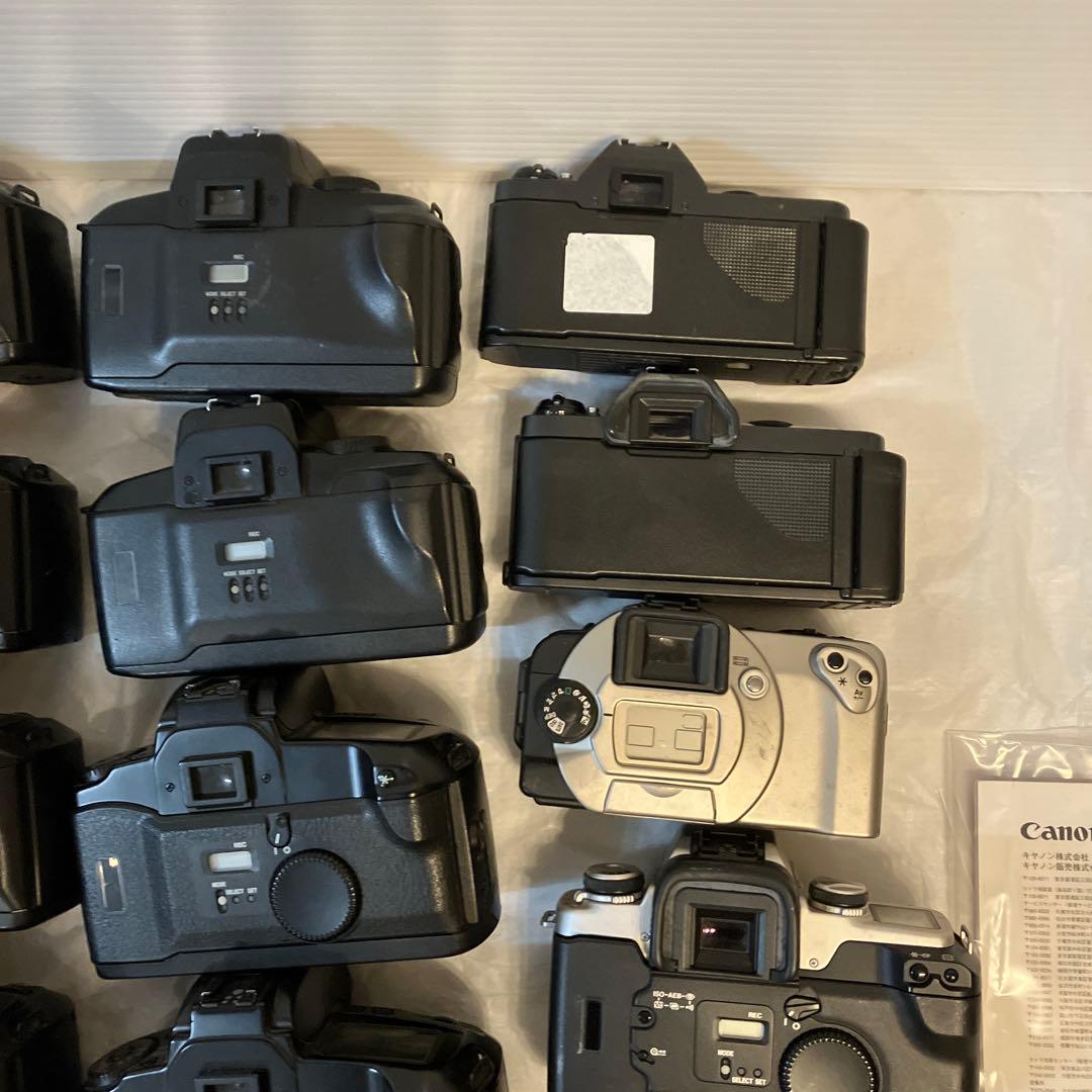 フィルムカメラ　　21個　まとめ売り　CANONセット　ジャンク