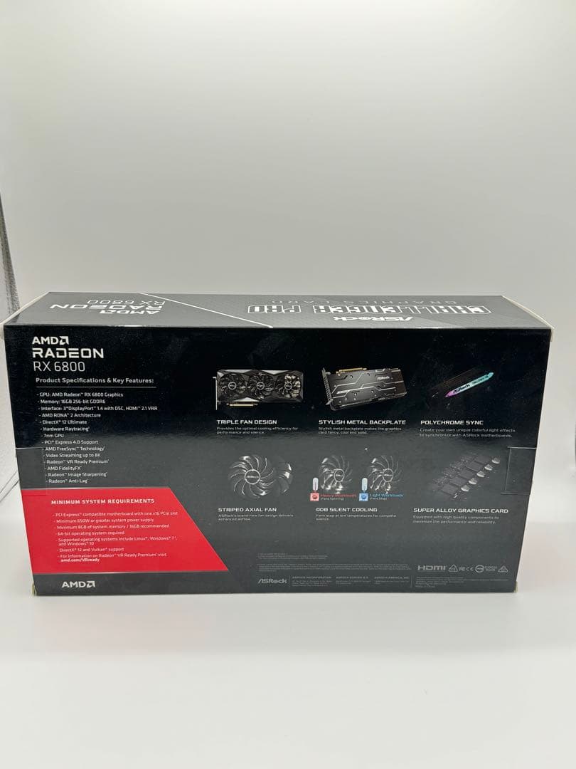 グラフィックボード・グラボ・ビデオカード AMD Radeon RX 6800 Challenger Pro 16G OC