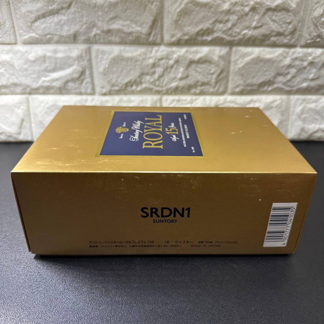 【未開栓】サントリー ウイスキー 15年 ブルーラベル 700ml