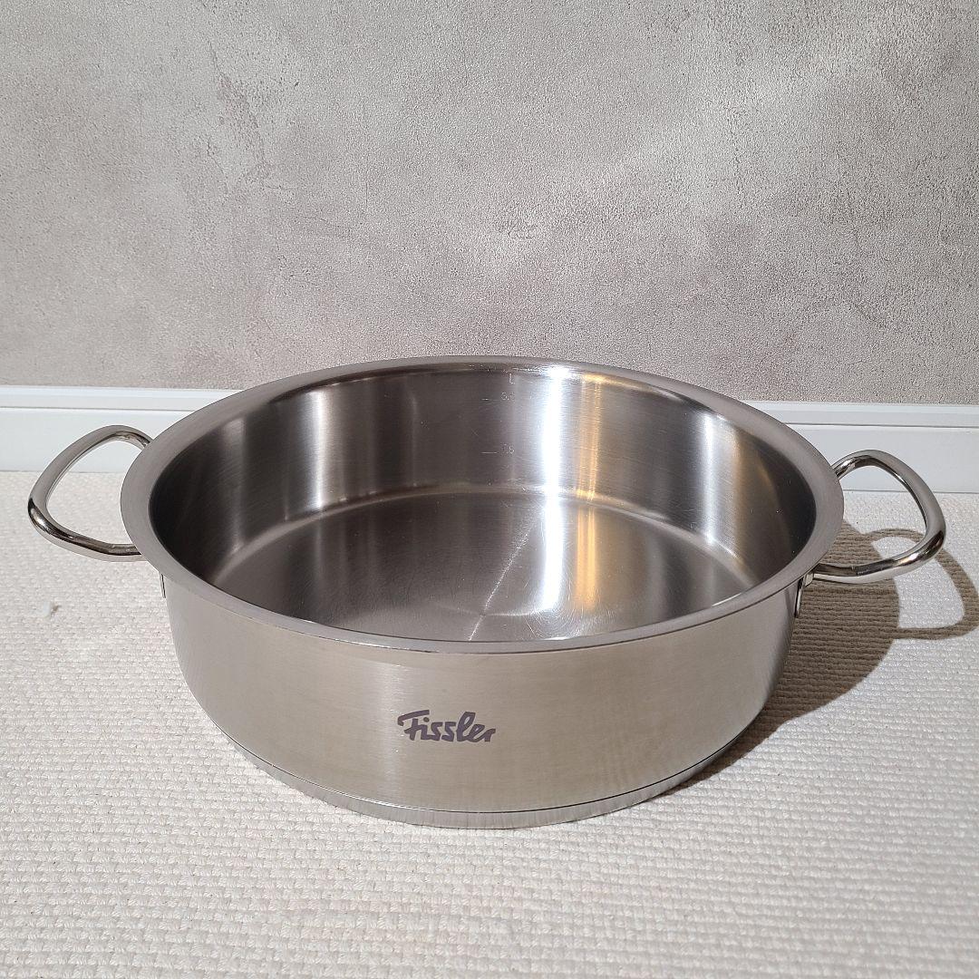 Fissler　フィスラー　プラコレクション　両手鍋 28cm　蓋付き