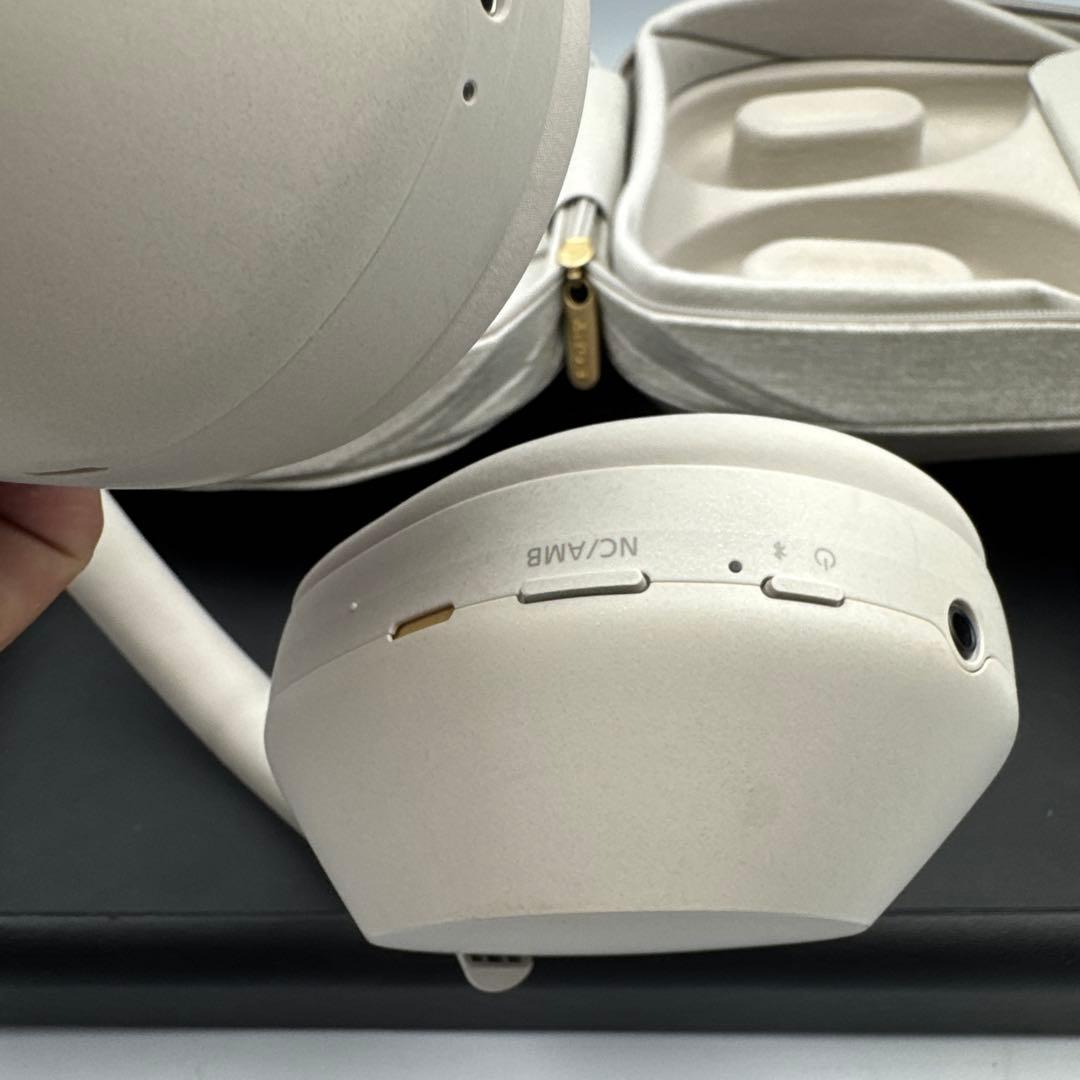 SONY ワイヤレスヘッドホン グレー ケース付き