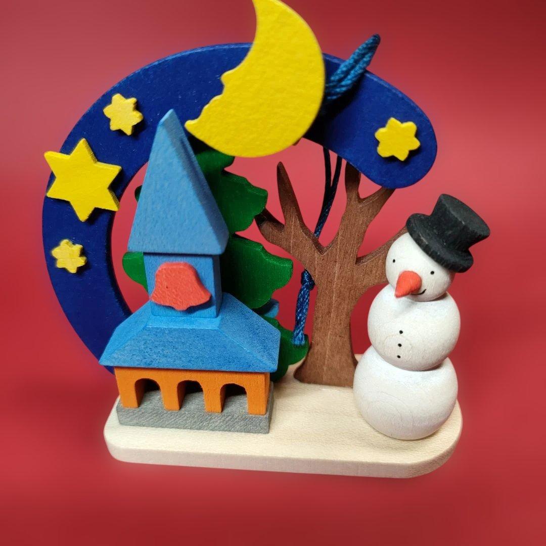 クリスマス木製オーナメント７個