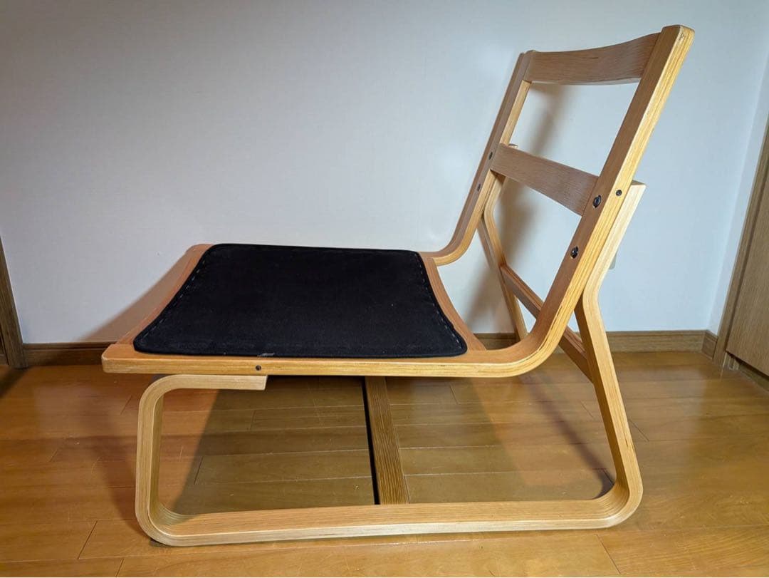 ■送料込■無印リビングでもダイニングでもつかえるソファチェア オーク 椅子ベンチ