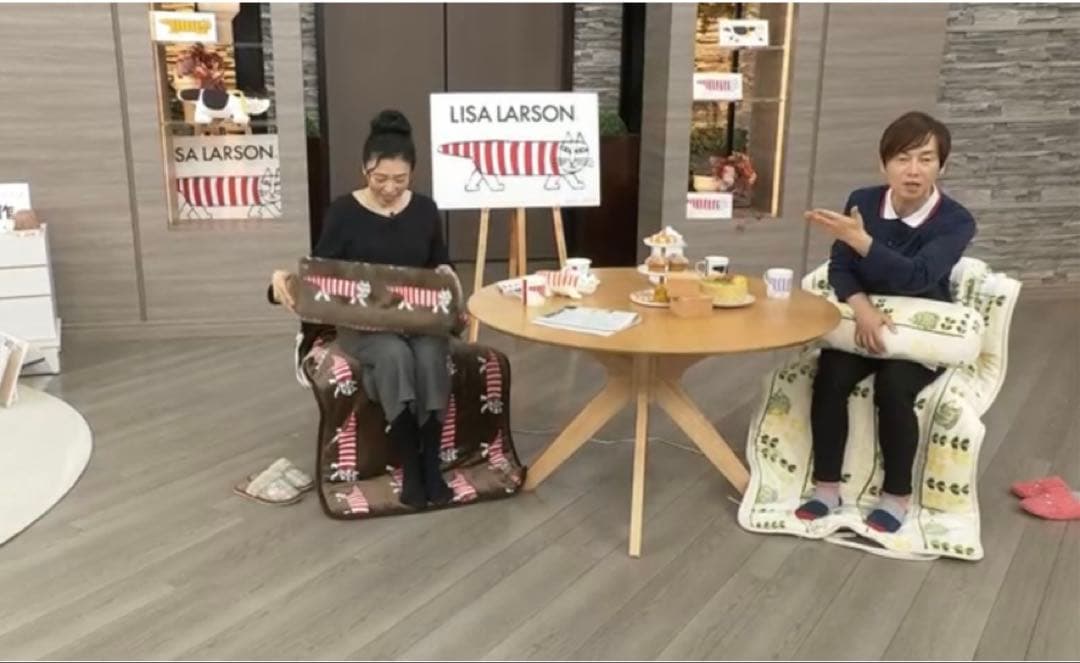 リサラーソン マイキー柄 電気マット あったかごろ寝マットクッション付き