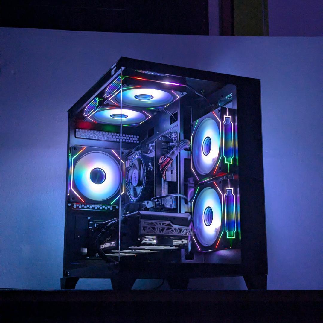 【TITANIUM】✨高性能✨黒い光る✨ゲーミングPC✨RTX3080