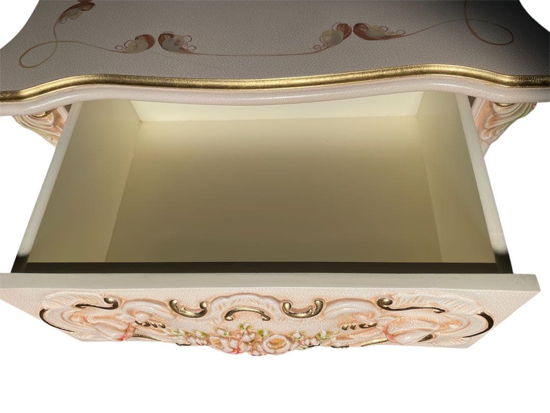 ロココ調 4段チェスト 猫脚 西洋家具