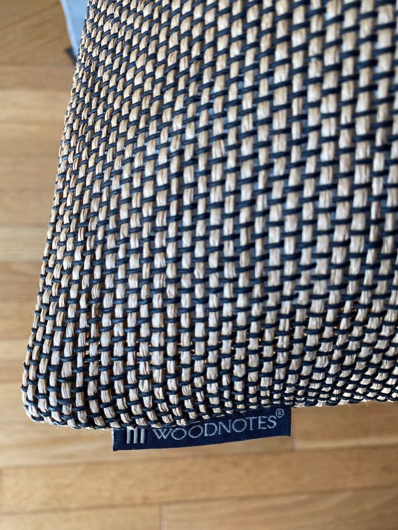 北欧クッションカバーWoodnotesウッドノーツ/ natural/black