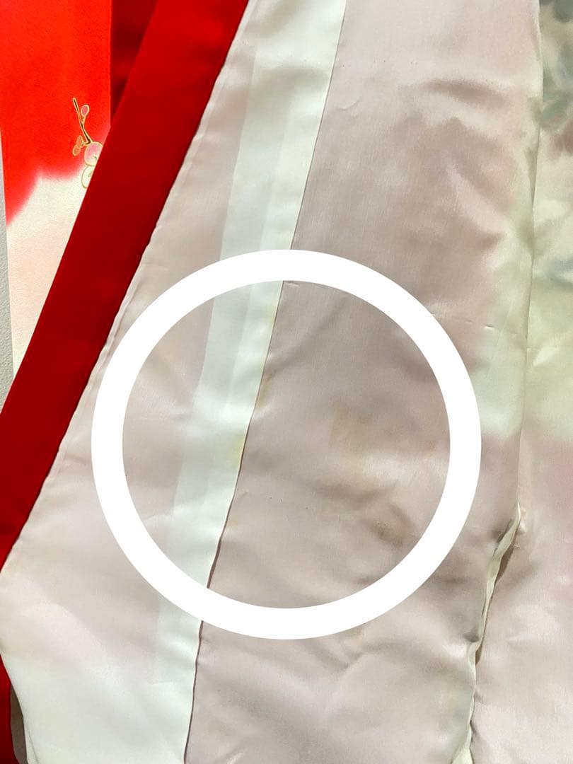 寿光織　女の子お宮参り　一つ身着物