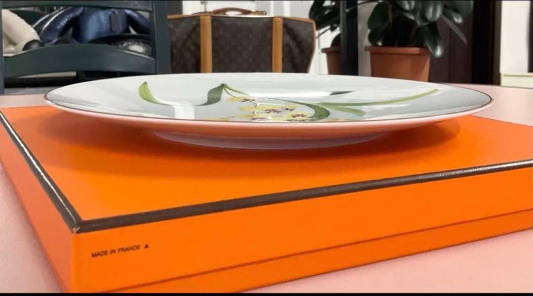 HERMES オルキデ プレート 26cm