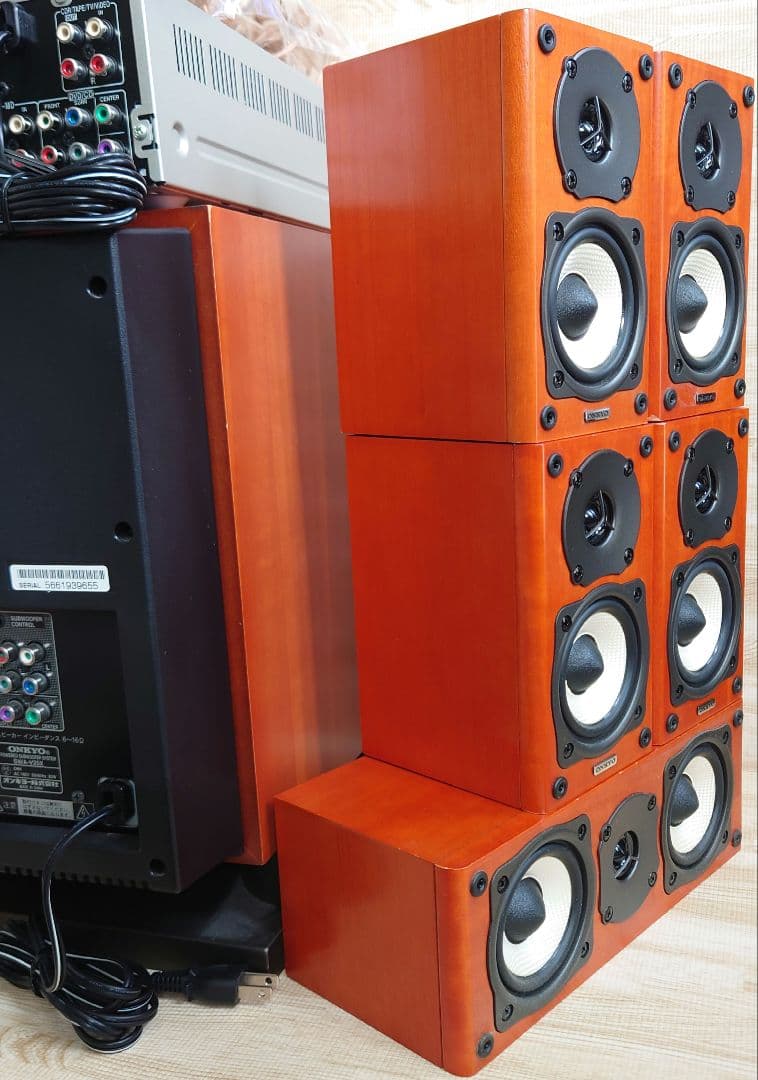 ■ONKYO　PR-155SPX 5.1chサラウンドシアターシステムセット