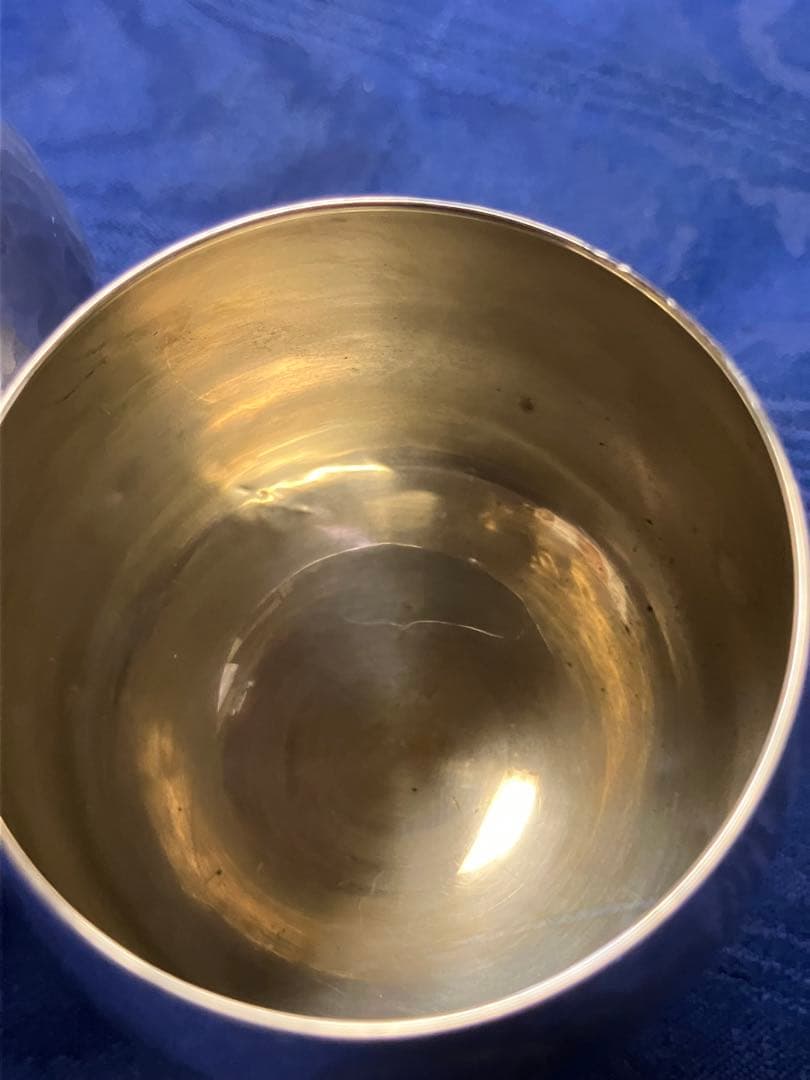 花*様 KDK ハンマードワイングラス 2個セット　ジャンク2個付き